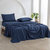 Aldrin Home Cotton Sateen Flat Sheet
