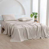Aldrin Home Cotton Sateen Flat Sheet