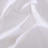 Aldrin Home White Commercial Cotton-Blend Flat Sheets