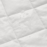 Aldrin Home Raleigh Hypoallergenic Quilted Cotton Pillow Protectors