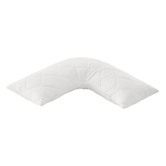 Aldrin Home Raleigh Hypoallergenic Quilted V-Shaped Cotton Pillow Protectors