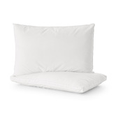 Aldrin Home Raleigh Hypoallergenic Cotton Low Profile Standard Pillows