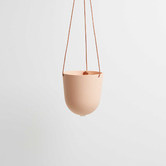 Elementa Living Block-Style Resin Hanging Planter