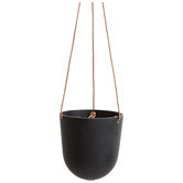 Elementa Living Block-Style Resin Hanging Planter