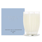Peppermint Grove Fragrances 370g Crushed Salt &amp; Cedarwood Soy Candle