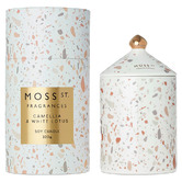 Moss St Fragrances 320g Camellia &amp; White Lotus Soy Candle