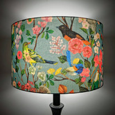 Campana Collective Green Birds Bloom Lamp Shade