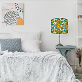 Campana Collective Floral Retro Vintage Lamp Shade