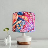 Campana Collective Learning on Country Aboriginal Cotton Lamp Shade
