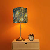 Campana Collective Peacock Feathers Lamp Shade