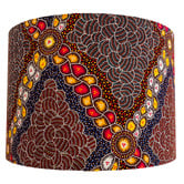 Campana Collective Bush Waterhole Aboriginal Canvas Lamp Shade