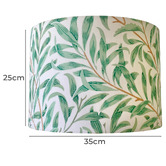 Campana Collective Willow Bough-William Morris Cotton Sateen Lamp Shade