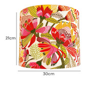 Campana Collective Wild Protea Canvas Lamp Shade