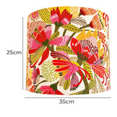 Campana Collective Wild Protea Canvas Lamp Shade