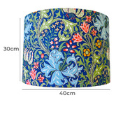 Campana Collective Golden Lily-William Morris Cotton Sateen Lamp Shade