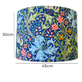 Campana Collective Golden Lily-William Morris Cotton Sateen Lamp Shade