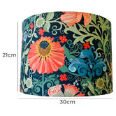 Campana Collective Le Jardin Art Nouveau Cotton Sateen Lamp Shade