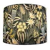 Campana Collective Beauty of Bush Blue Floral Cotton Lamp Shade