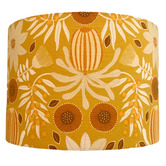 Campana Collective Mustard Banksia &amp; Wattle Canvas Lamp Shade