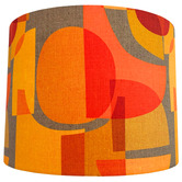Campana Collective The Orange Mid-Century Cotton Lamp Shade