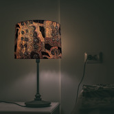 Campana Collective Warlu Mina Mina Aboriginal Canvas Lamp Shade
