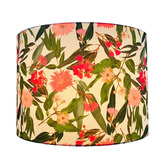 Campana Collective Australian Pink Flowers Cotton Lamp Shade