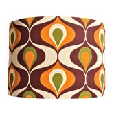 Campana Collective The Retro Ogee Cotton Lamp Shade