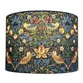 Campana Collective Strawberry Thief- William Morris Cotton Sateen Lamp Shade