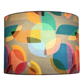 Campana Collective Retro Multi-Colour Cotton Lamp Shade