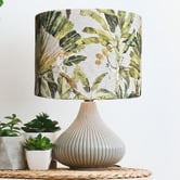 Campana Collective Tropical Touch Canvas Lamp Shade