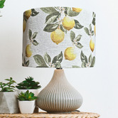 Campana Collective Lemon Farm Linen Lamp Shade