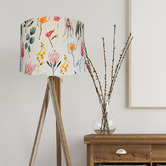 Campana Collective Yvette Drum Cotton Lamp Shade