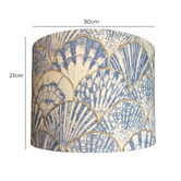 Campana Collective Rocel Drum Cotton Sateen Lamp Shade