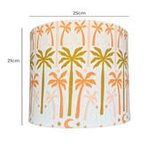Campana Collective Almira Drum Cotton Canvas Lamp Shade