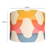 Campana Collective Ellie Drum Cotton Lamp Shade