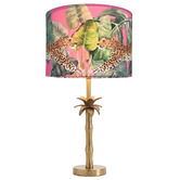 Campana Collective Palma Metal Leopard Table Lamp