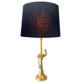 Campana Collective Pavo Metal Peacock Table Lamp