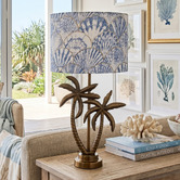 Campana Collective Palmas Seashells Table Lamp