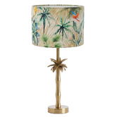 Campana Collective Palma Metal Tropical Table Lamp