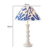 Campana Collective Bradie Corals Table Lamp