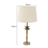 Campana Collective Palma Metal Table Lamp