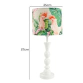 Campana Collective Bradie Cockatoos Table Lamp