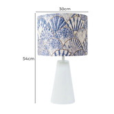 Campana Collective Conrad Seashells Table Lamp