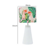 Campana Collective Conrad Cockatoos Table Lamp