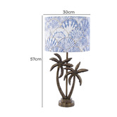 Campana Collective Palmas Seashells Table Lamp