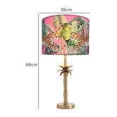 Campana Collective Palma Metal Leopard Table Lamp