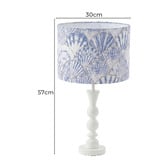 Campana Collective Bradie Seashells Table Lamp
