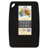 White Magic Black Carving Board with Juice Groove