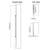 Higold B Series Slide-Out Hide-Away Revolving Mirror