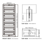 Higold B Series Rotating Shoe Rack